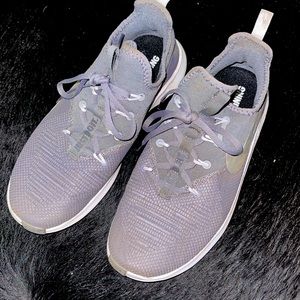 Gray Nike running shoes, Nike shoes , running,training